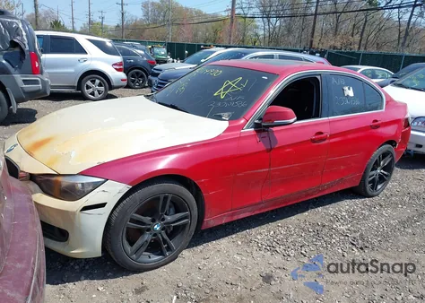 2015 BMW 335I xDrive from USA, damaged, VIN WBA3B9C54FP705190